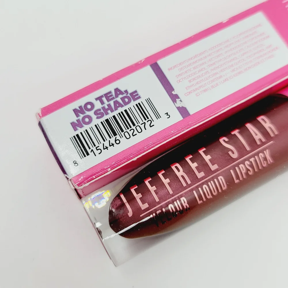 No Tea No Shade Jeffree Star Velour Liquid Lipstick Brand New in Box Authentic